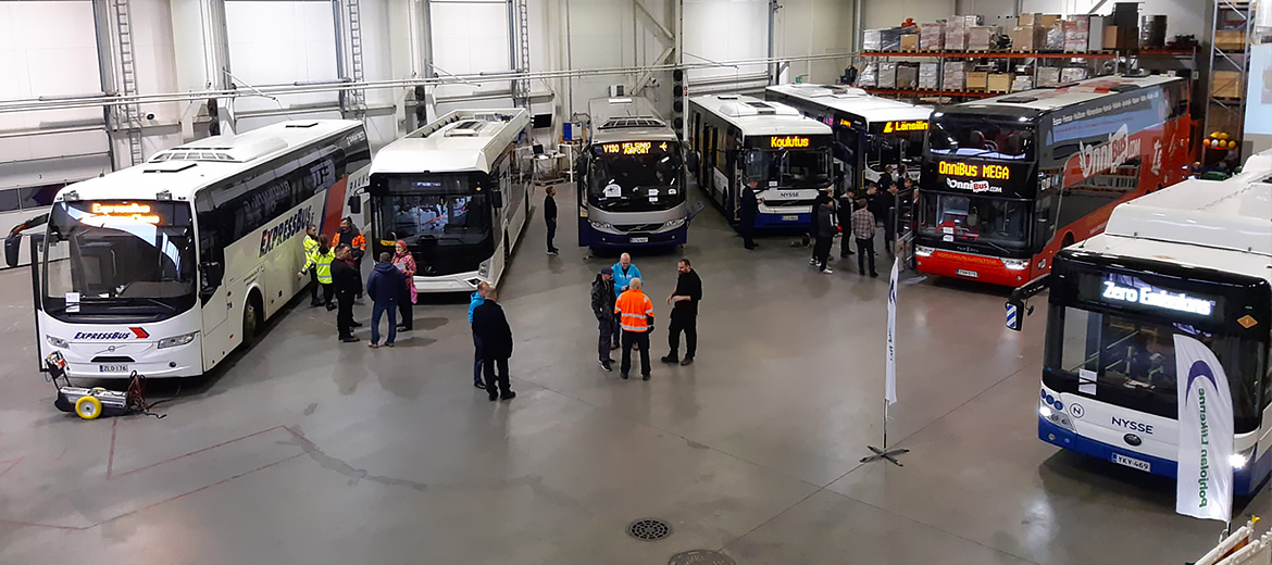 Logistiikan linja-autopäivä sai kiitosta paikallisilta yrityksiltä – Tredu  – Tampereen seudun ammattiopisto