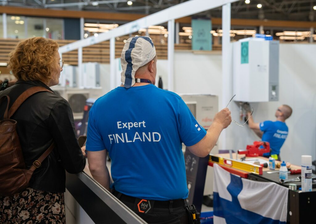 Tredun Tommi Mäntynen ja Mikko Molin WorldSkills kilpailuissa